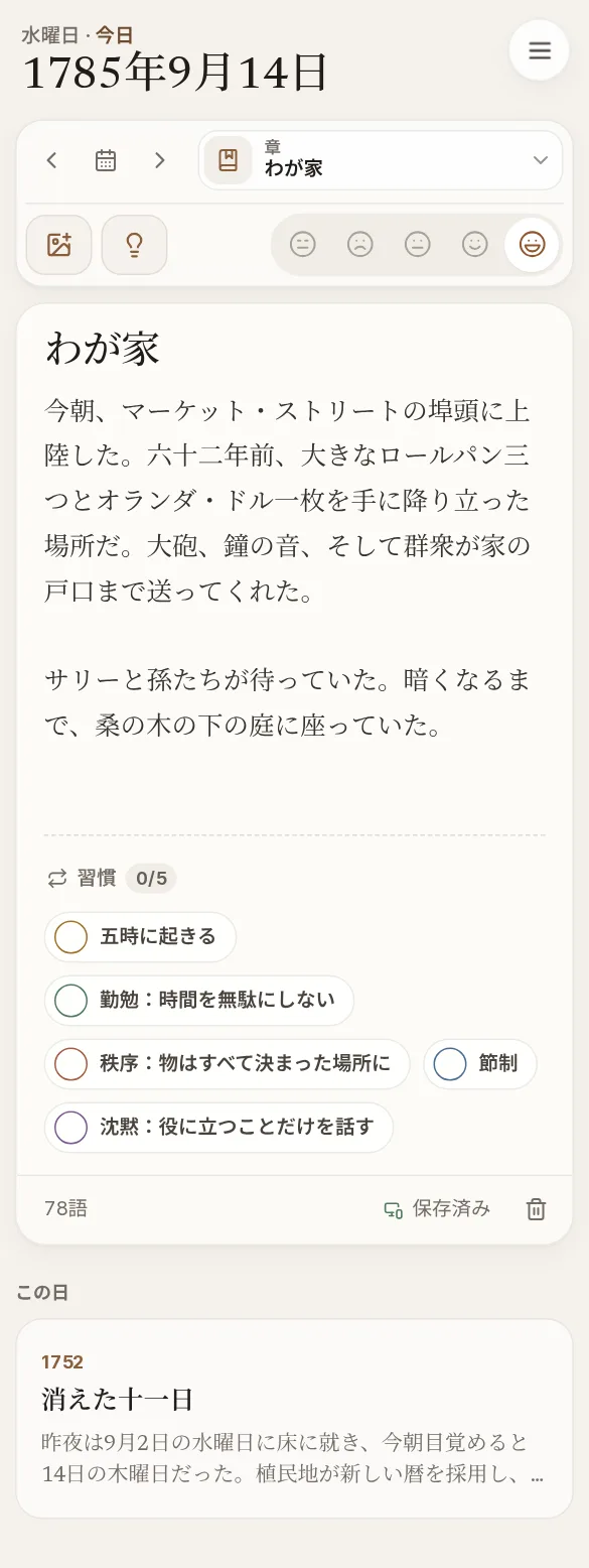 スマホで見る Dogood:今日のページ