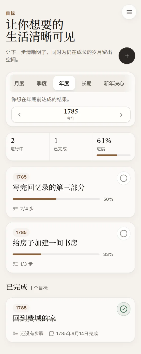 手机上的 Dogood:目标